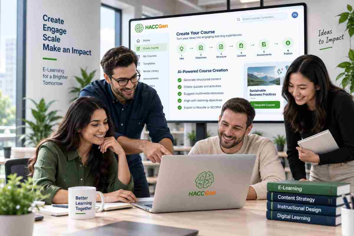 HACC Gen AI-powered corporate learning and course authoring