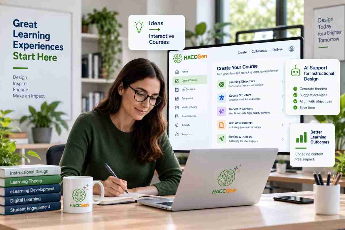 HACC Gen AI-powered corporate learning and course authoring