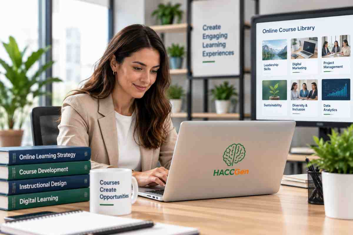 HACC Gen AI-powered corporate learning and course authoring