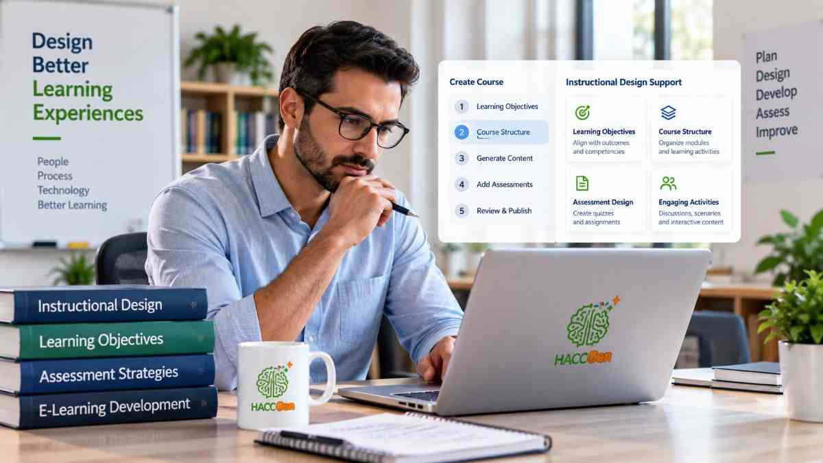 HACC Gen AI-powered corporate learning and course authoring