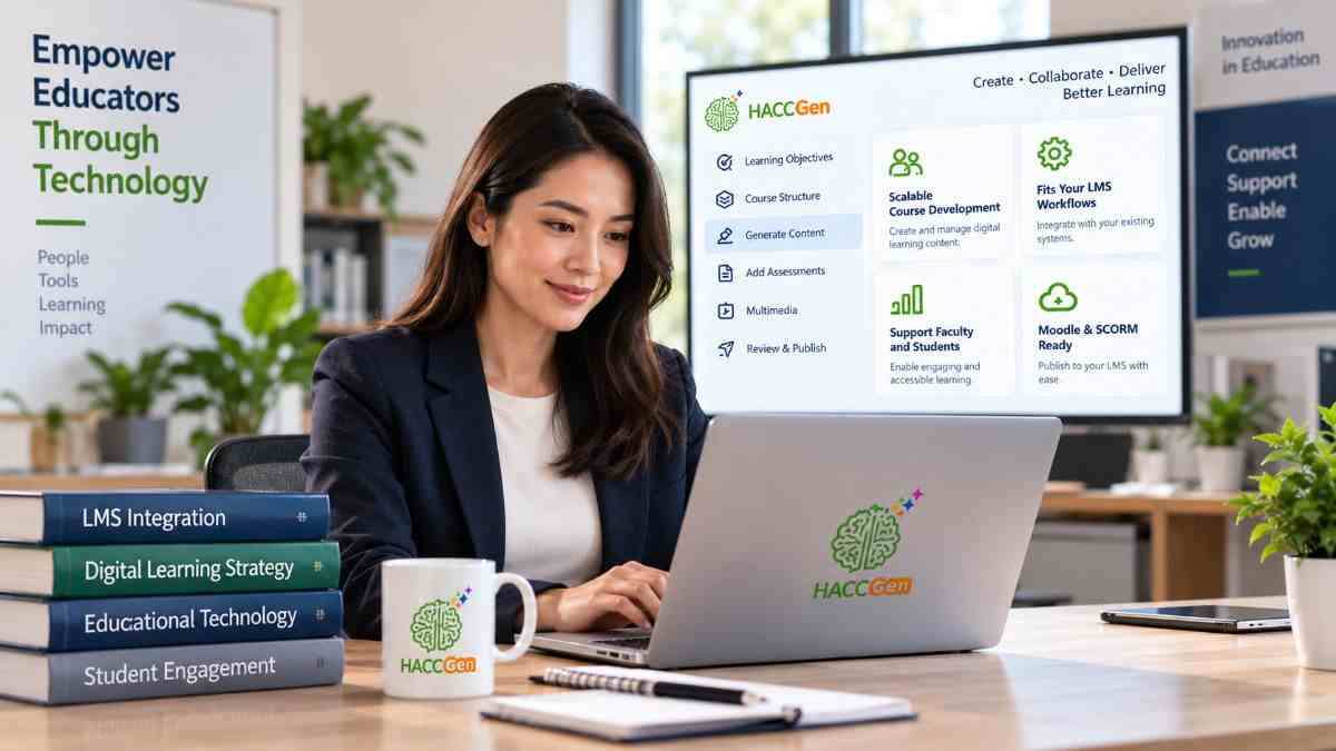 HACC Gen AI-powered corporate learning and course authoring