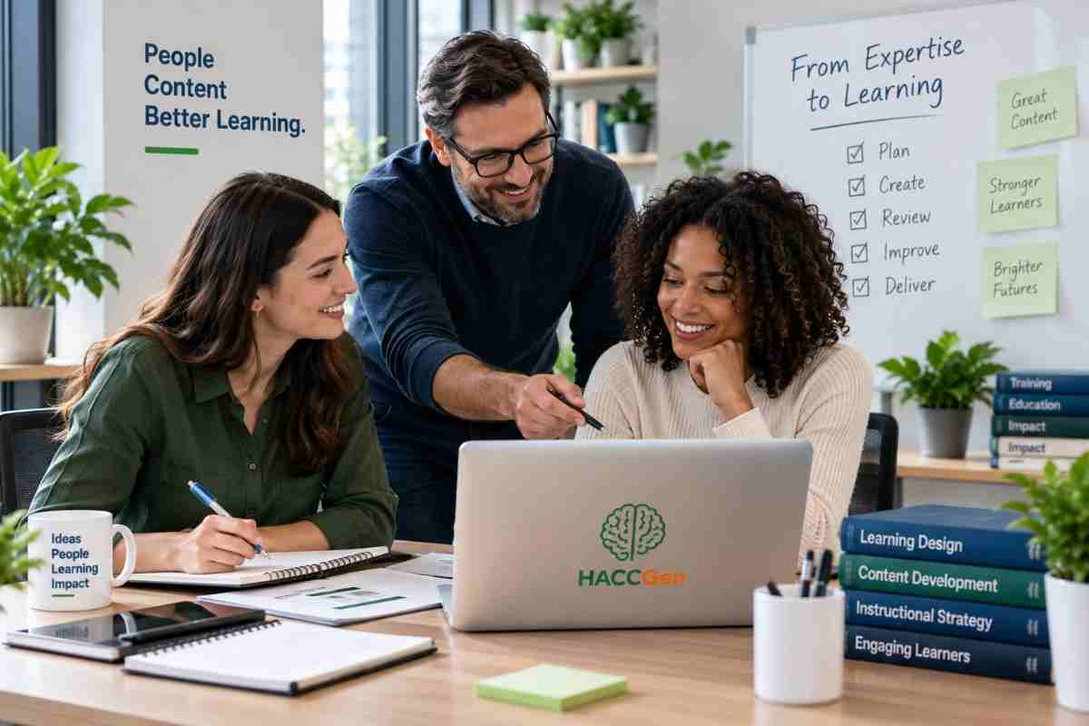 HACC Gen AI-powered corporate learning and course authoring