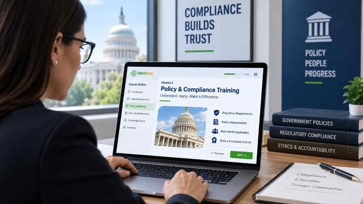 Policy and compliance training