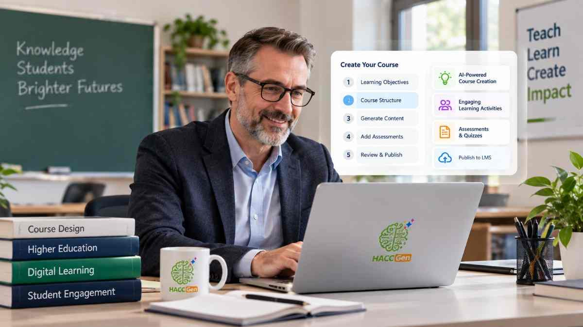 HACC Gen AI-powered corporate learning and course authoring